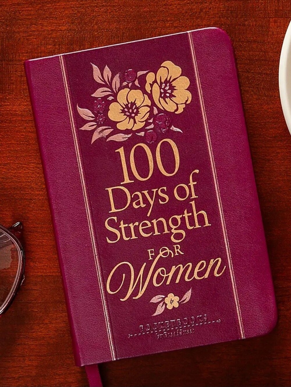 100 Days of Strength for Women - Plum Hardcover Journal